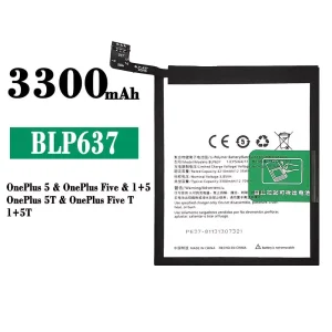 Baterie BLP637 pro OnePlus 5 / OnePlus 5T