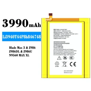 Baterie Li3940T44P8h846748 pro ZTE Blade Max 3