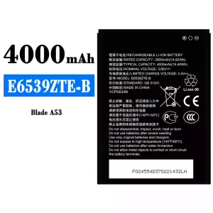 Baterie E6539ZTE-B pro ZTE Blade A53