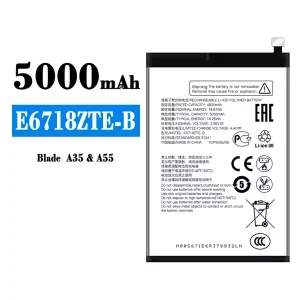 Baterie E6718ZTE-B pro ZTE BLADE A35/A55