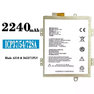 Baterie ICP37/54/72SA pro ZTE A310