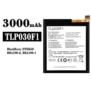 Baterie TLP030F1 pro BlackBerry DTEK60/BBA100/BBA100-1/BBA100-2