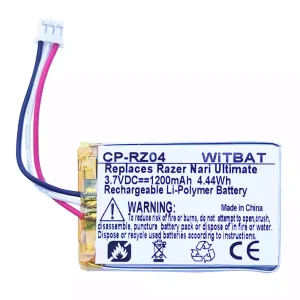 Baterie pro sluchátka Blackshark V2 Pro,Razer Kraken V3 Pro,Kraken BT Kitty Edition,Barracuda X Wireless,JBL Tune 3