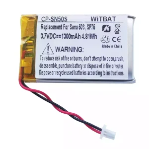 Baterie pro sluchátka Sena 50S,SP75,SP46,30K