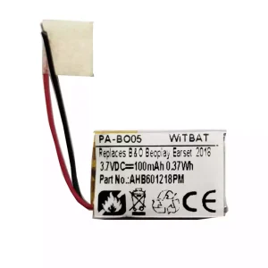 Baterie pro sluchátka B&O Beoplay Earset 2018,Jabra Talk 15 SE,AHB601218PM