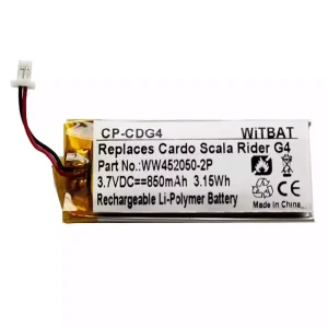 Baterie pro sluchátka BAT00004,BAT00002,WW452050-2P,WW452050PL-2PC