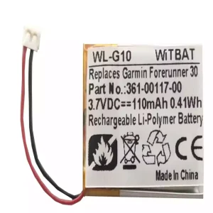 Baterie pro Garmin Approach S40,Forerunner 30,361-00117-00