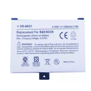 Baterie pro Barnes & Noble NOOK BNRV100 BNRB1530,BNRZ1000,BNRB454261