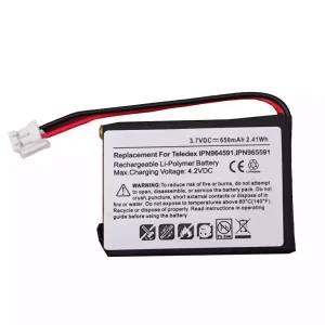 Baterie pro Teledex IPN964591,IPN965591,BATT-IPN