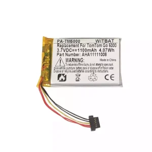 Baterie pro TomTom Go 5000,Go 5100,Go 6000,Go 6100,Go 9000,AHA11111008