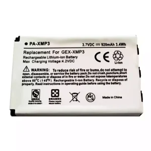 Baterie pro Pioneer GEX-XMP3,Sirius XM XMP3,XM-6900-0004-00,990552
