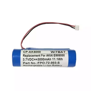 Baterie pro AKAI EWI 5000,FPO-72-003-S