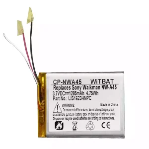 Baterie pro Sony Walkman NW-ZX500 NW-ZX505 NW-ZX507,LIS1623HNPC