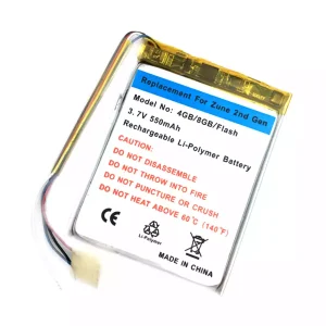 Baterie pro Microsoft Zune 2 4GB,Zune 2 8GB,X814398-001