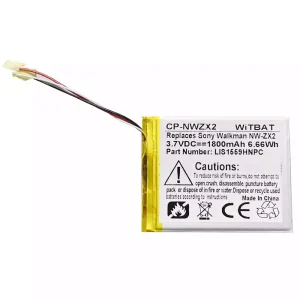 Baterie pro SONY NW-ZX2,LIS1559HNPC