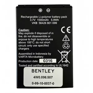 Baterie pro BENTLEY 56426 801 099,4W0.098.507