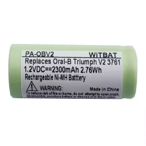 Baterie pro Braun Oral-B D25,D28,D29,D30,D32,D34,P5000,P6000,P7000